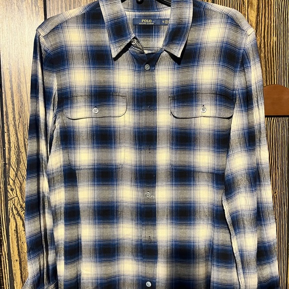 Ralph Lauren Plaid Long Sleeve Shirt Dress - Picture 4 of 4